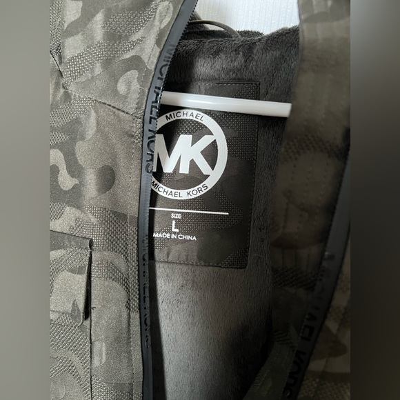 Michael Kors Olive Camo Jacket - Picture 3 of 3